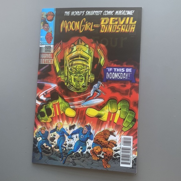 (C22) 2018 MOON GIRL DEVIL DINOSAUR 25 FANTASTIC FOUR 49 LENTICULAR COMIC - Picture 4 of 6